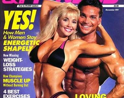 le cover delle riviste di bodybuilding, dedicate a Rich Gaspari pro ifbb